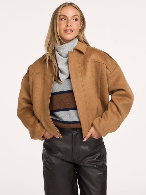 MEGHAN WOOL JACKET Meghan, wolmix jack