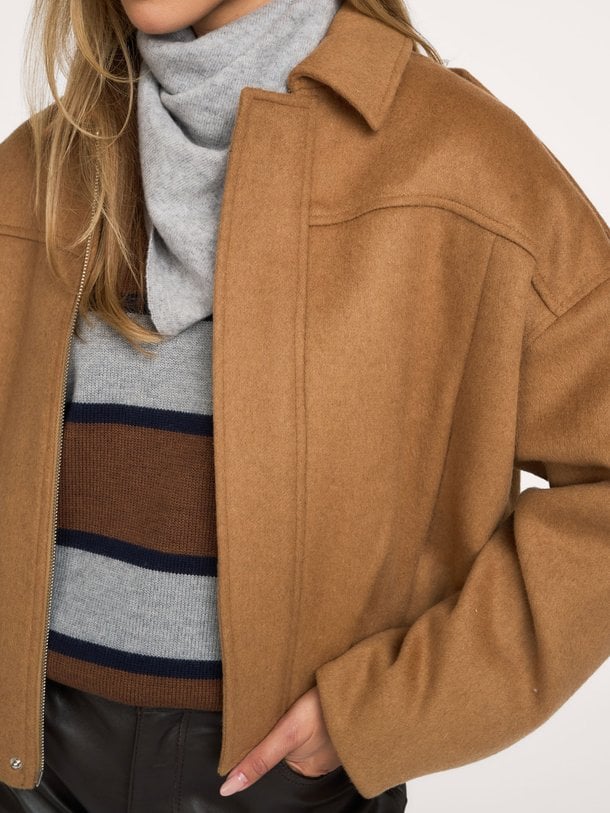 MEGHAN WOOL JACKET Meghan, wolmix jack