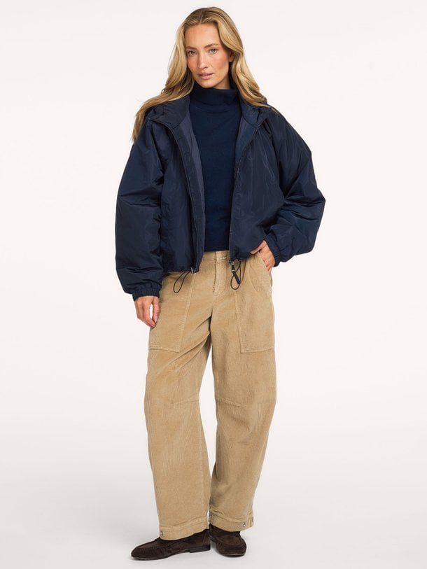 ROBYN NYLON JACKET Robyn, geweven jack