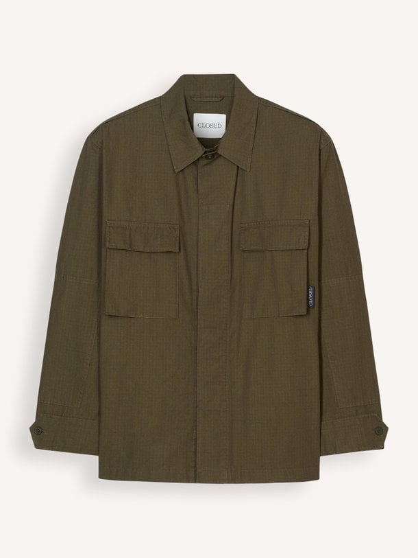 MILITARY SHIRT Katoenen overshirt