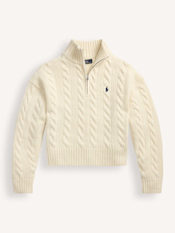 SWEATER-PULLOVER Wol/kasjmier trui
