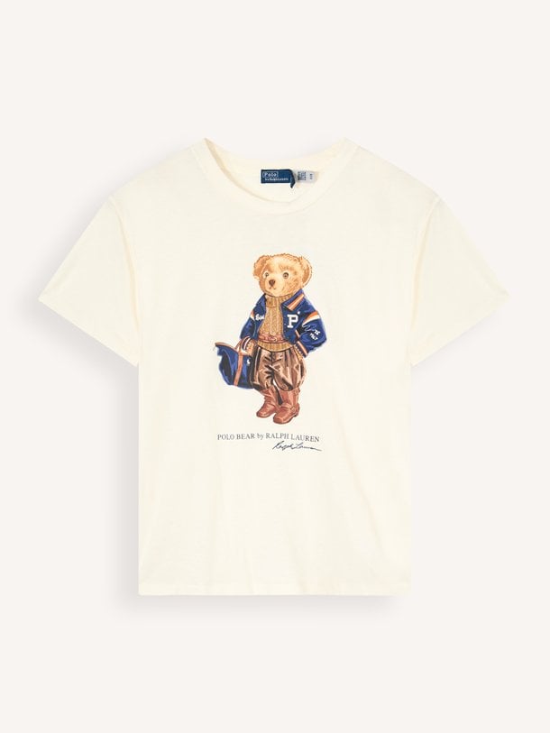 KNIT-T-SHIRT Katoenen T-shirt met print