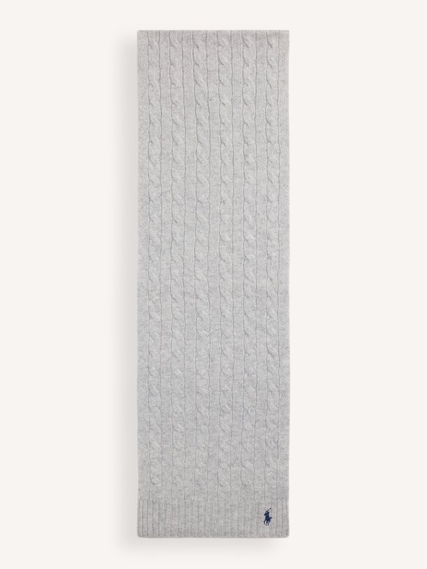 WL CSHMR CSF-SCARF-OBLONG Cashmere mix sjaal met logo