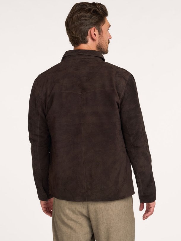 Rocco Rocco, suède overshirt