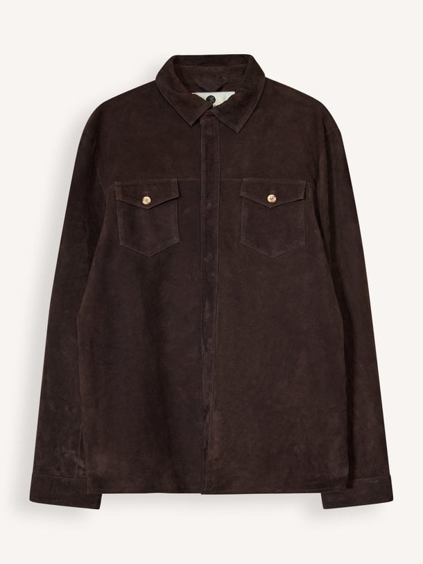 Rocco Rocco, suède overshirt