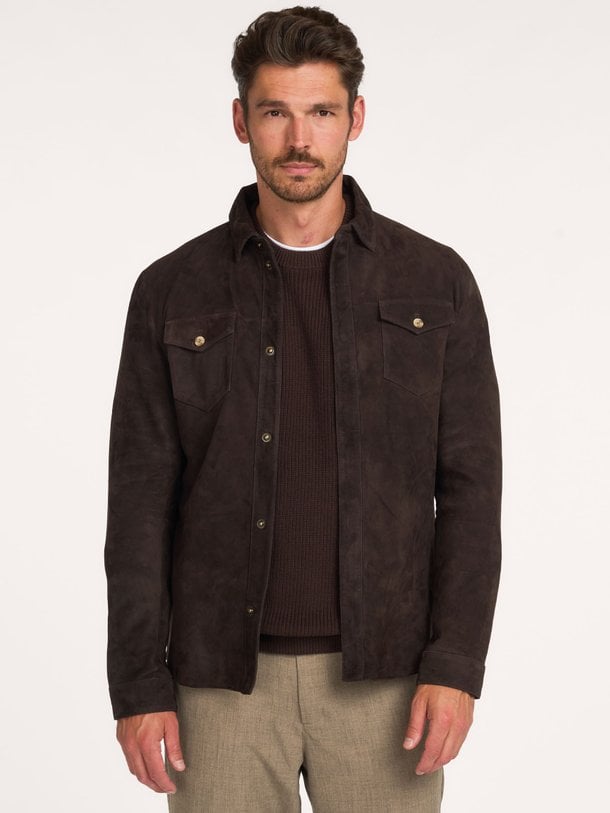 Rocco Rocco, suède overshirt