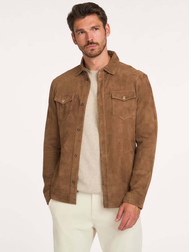 Rocco Rocco, suède overshirt