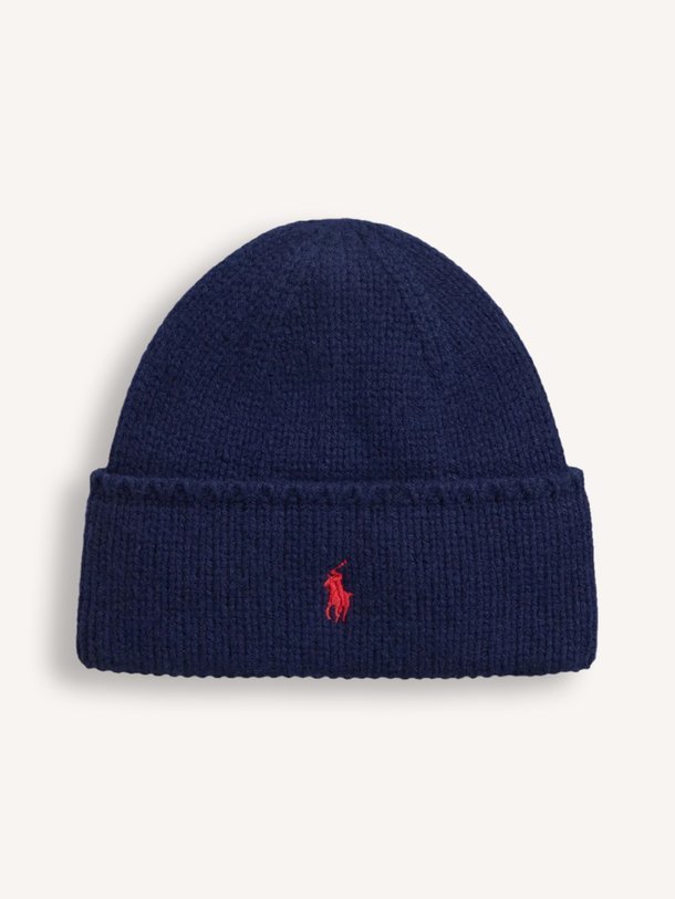PONY BEANIE-HAT-COLD WEATHER Wollen muts met logo
