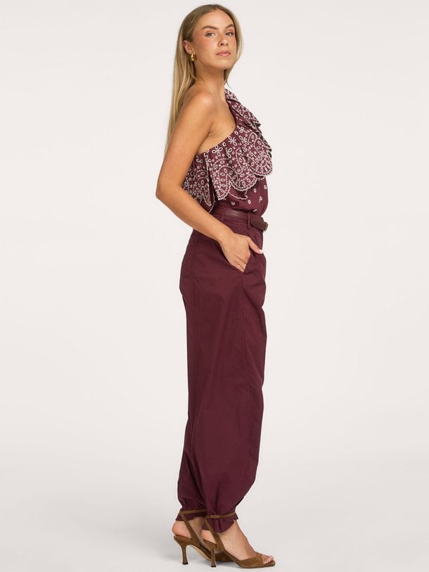 Kurry, organic cottonmix barrel broek