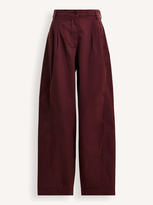 KURRY BARREL LEG PANTS Kurry, organic cottonmix barrel broek