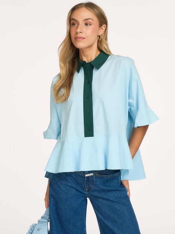 Kaylee, katoenen blouse
