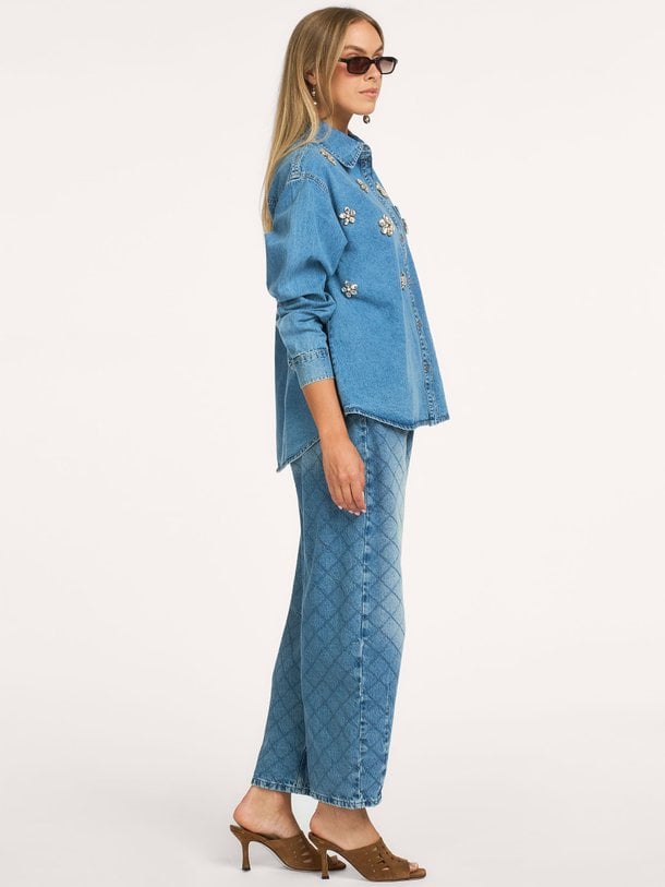KATSU BARREL LEG JEANS Katsu, high waist barrel fit jeans
