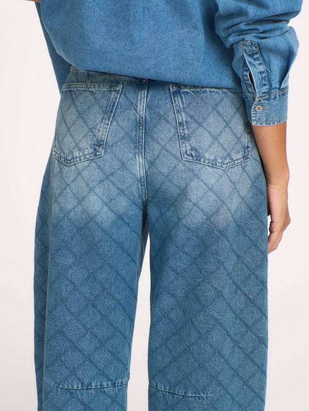 KATSU BARREL LEG JEANS Katsu, high waist barrel fit jeans