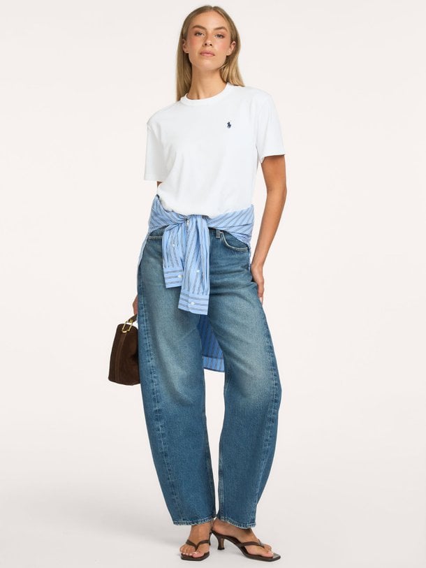 HW SS TEE-SHORT SLEEVE-T-SHIRT Katoenen T-shirt met logo