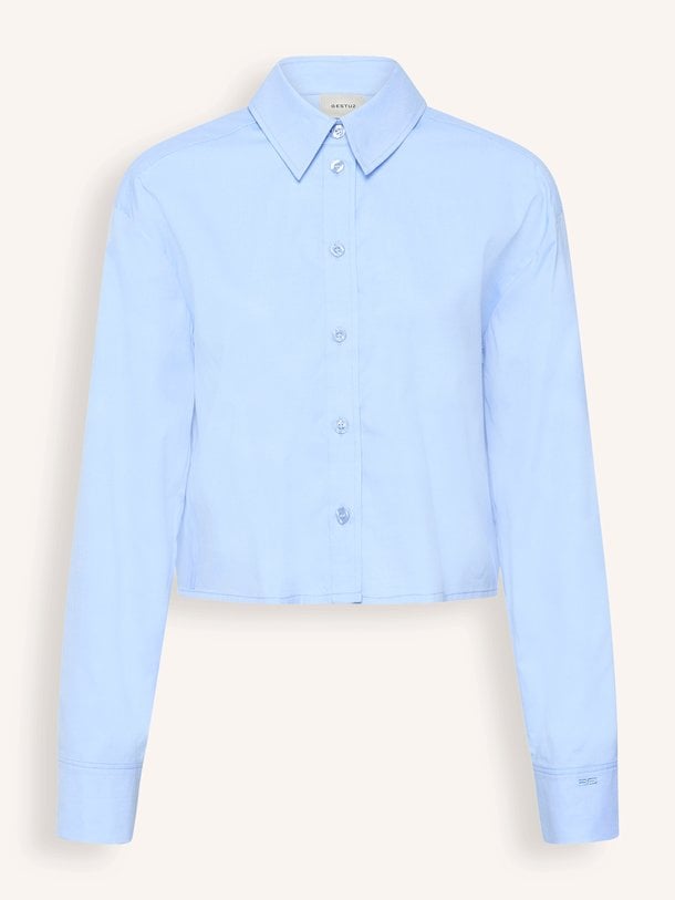 York, organic cotton cropped blouse