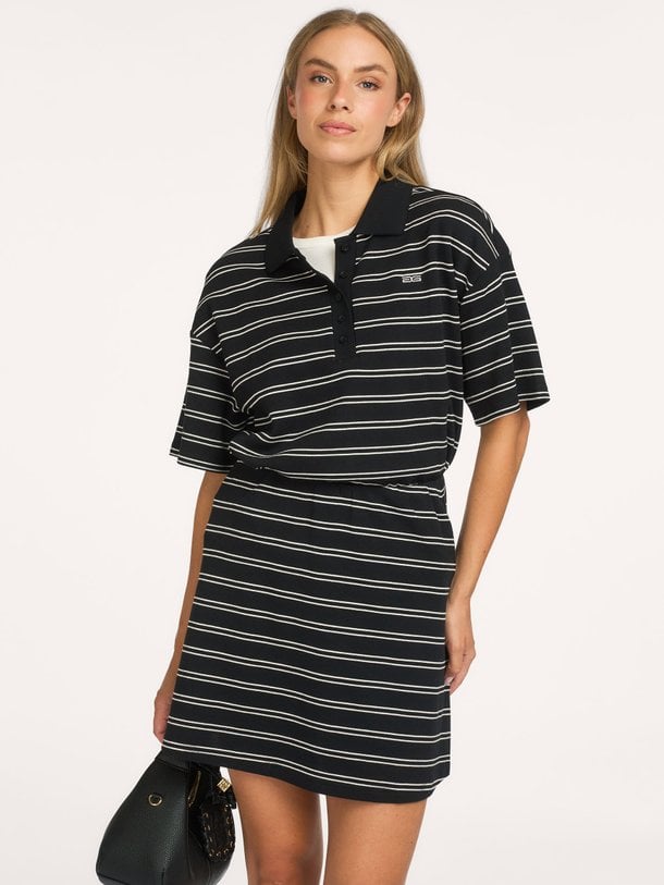 GZpilova skirt Pilova, katoenmix gestreepte rok