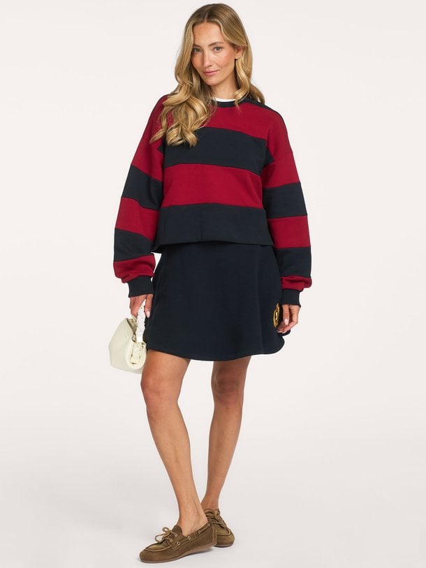DEREK Derek, katoenen gestreepte sweater