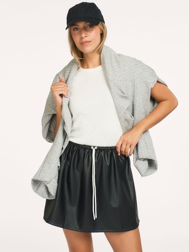 JESS Jess, faux leather rok
