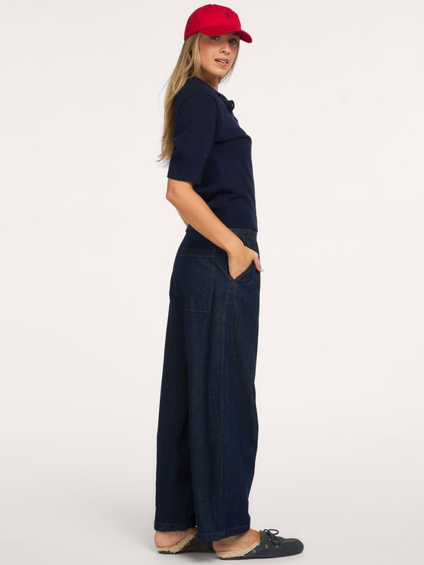 Obsession, merino wolmix polo top