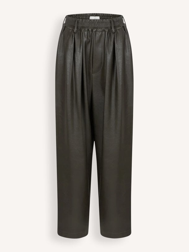 Kick, leatherlook broek