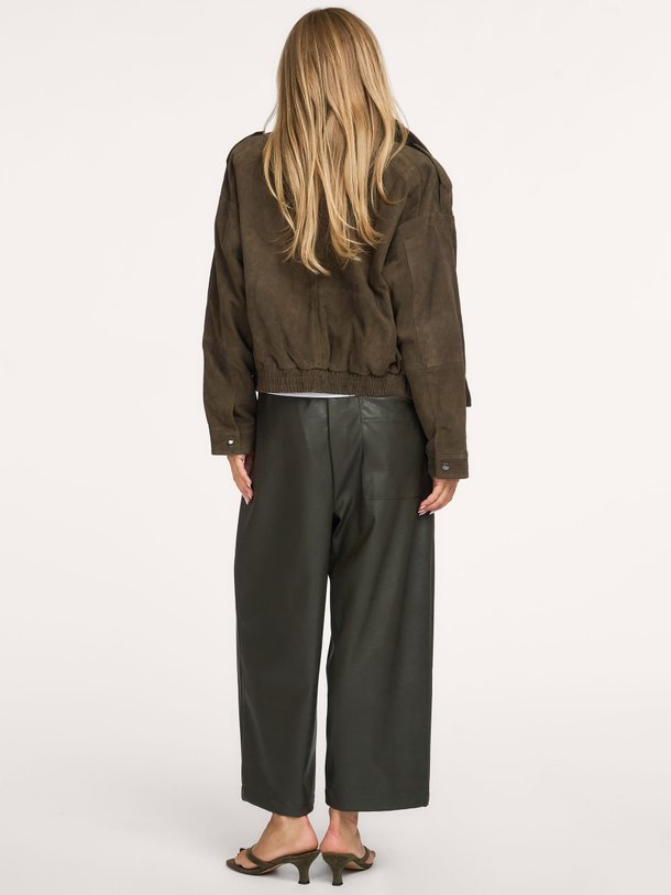 Kick, leatherlook broek