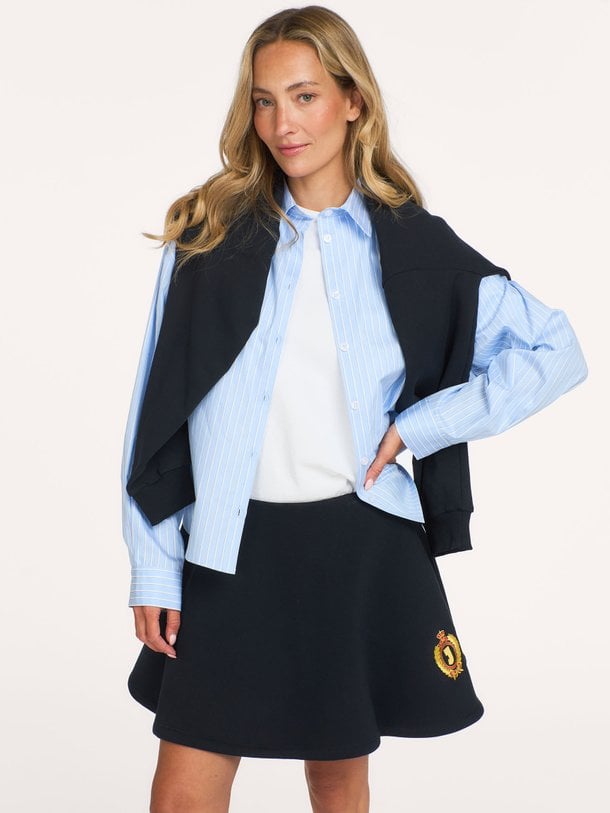 Sara, katoenen gestreepte blouse