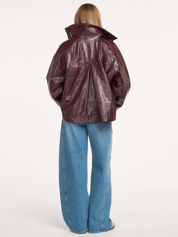 Onana, leatherlook jack