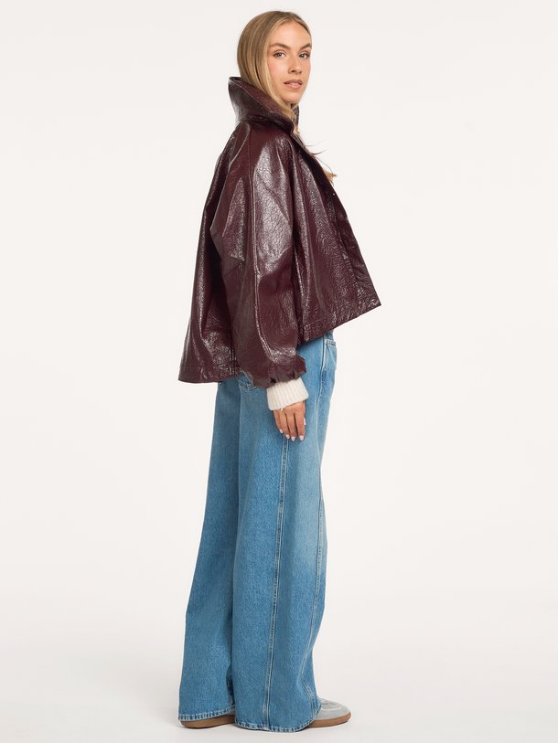 Onana, leatherlook jack
