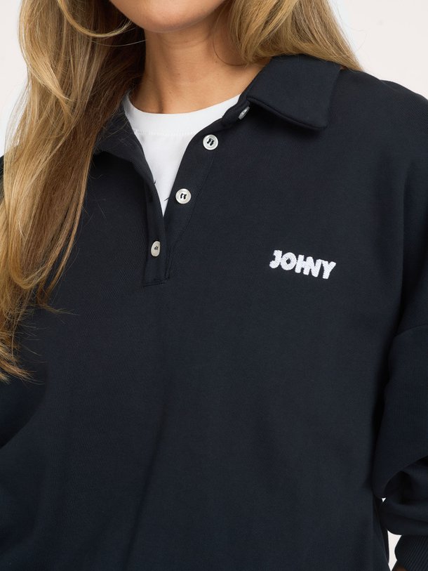 Mellie, katoenen polo sweater