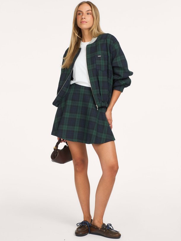 Cooper, organic cotton geruit jack