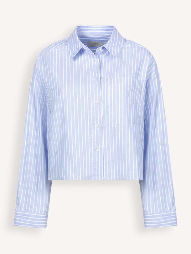 Ocean, katoen gestreepte blouse