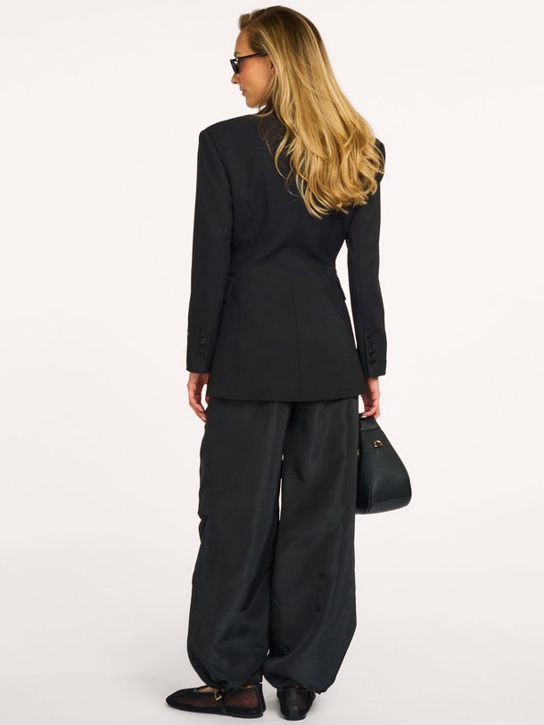 Premiere Waist Fit Blazer Geweven getailleerde blazer
