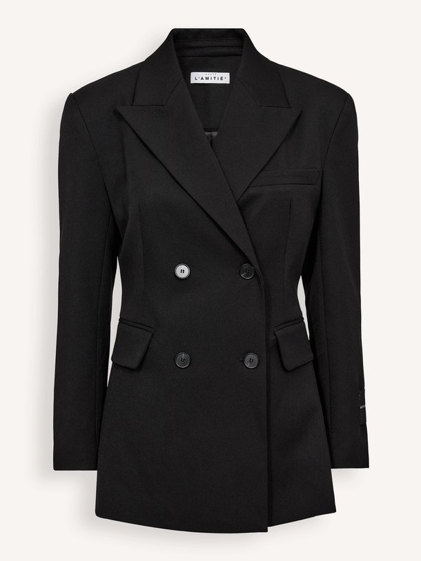 Premiere Waist Fit Blazer Geweven getailleerde blazer