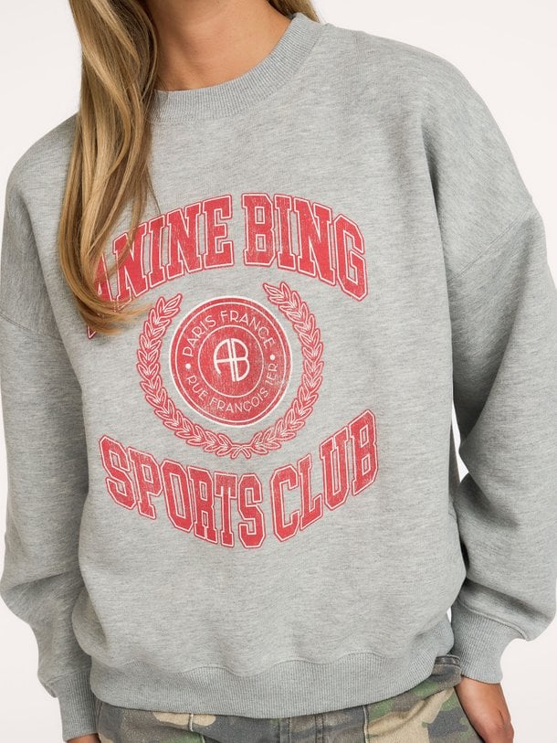 MILES SWEATSHIRT COLLEGIATE Miles, katoenmix sweater