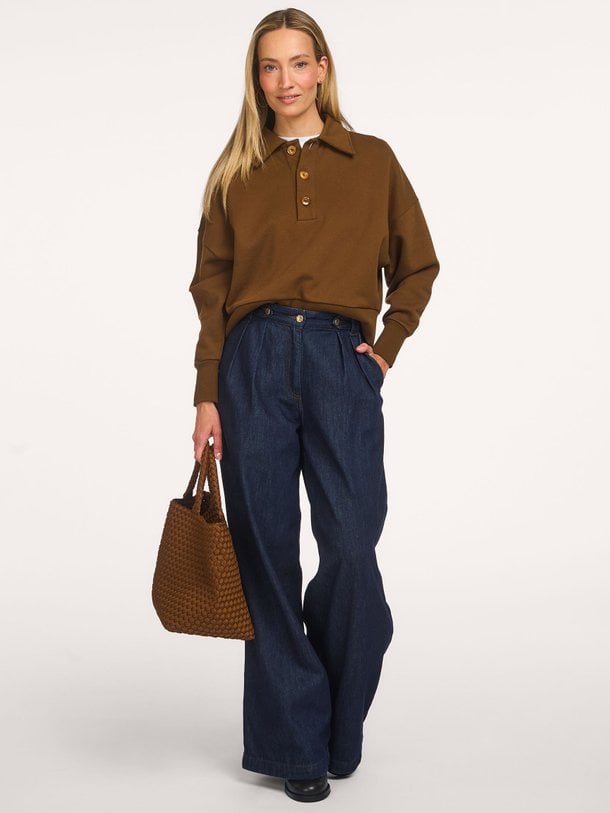 DIEVO Dievo, high waist wide fit jeans