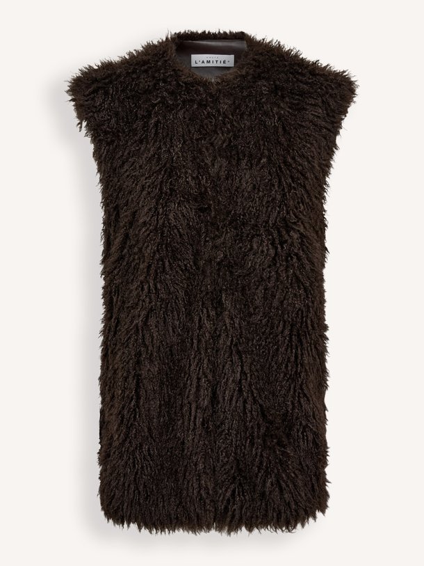Lagotto Fur Vest Lagotto, geweven fake fur gilet