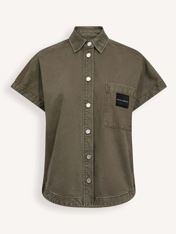 Enigma NS Logo Shirt Enigma, denim blouse