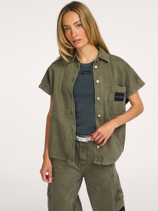 Enigma NS Logo Shirt Enigma, denim blouse