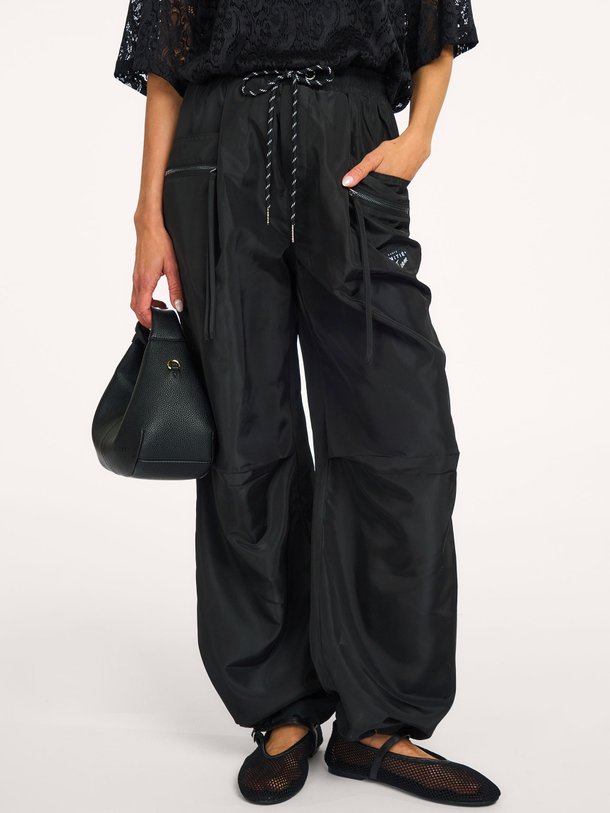 Cargo Zip Pocket Tall Pant Geweven cargo broek