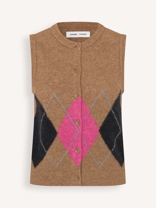 Sanoura, alpaca/wolmix gilet