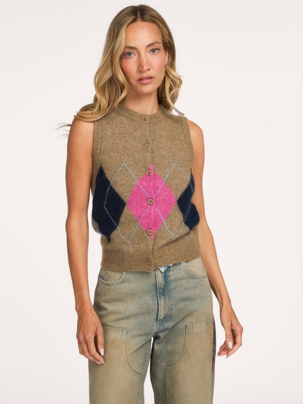 SANOURA VEST 15556 Sanoura, alpaca/wolmix gilet