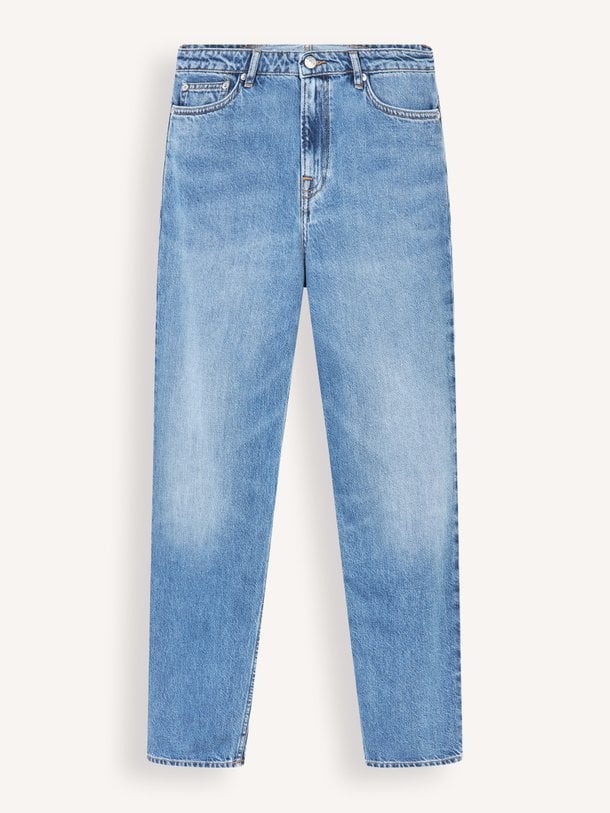 Satessera, high waist straight fit jeans