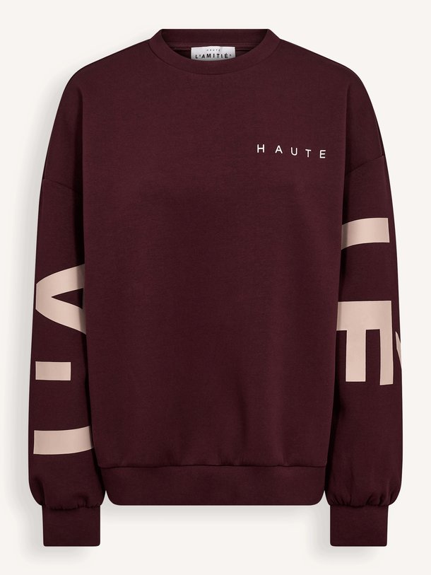 Katoenmix logo sweater