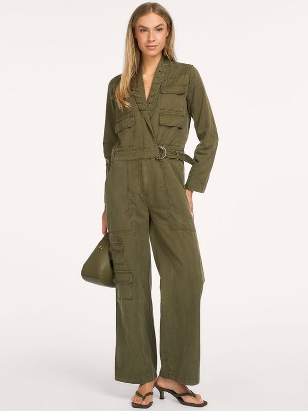 Pielle, lyocell/katoenmix jumpsuit