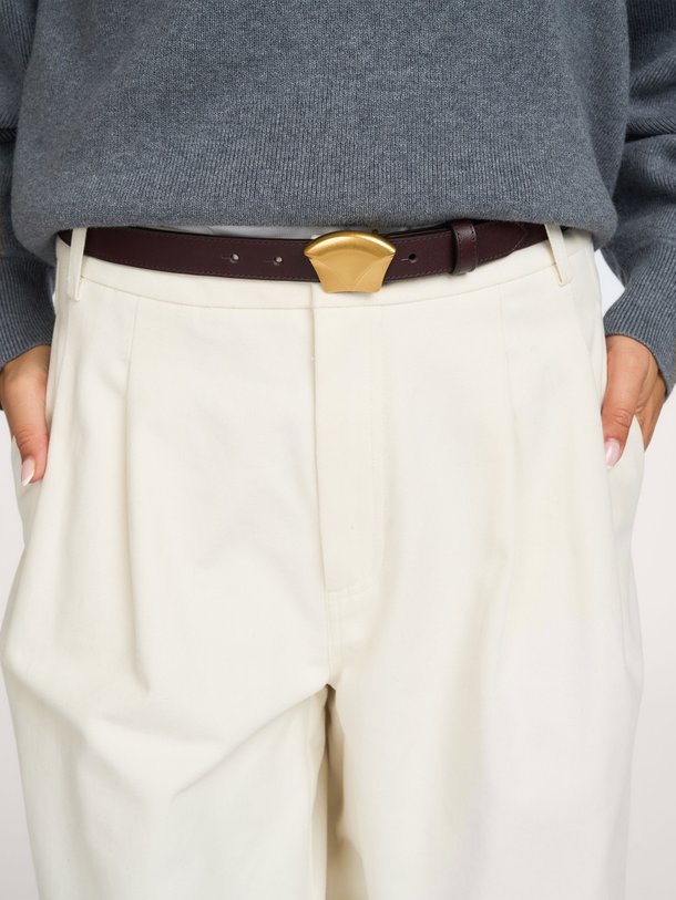 DIVILUZ BELT Diviluz, lederen riem