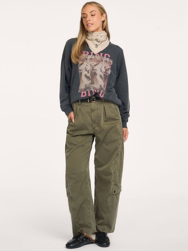 MILES SWEATSHIRT TIGER BING Katoenen sweater met print