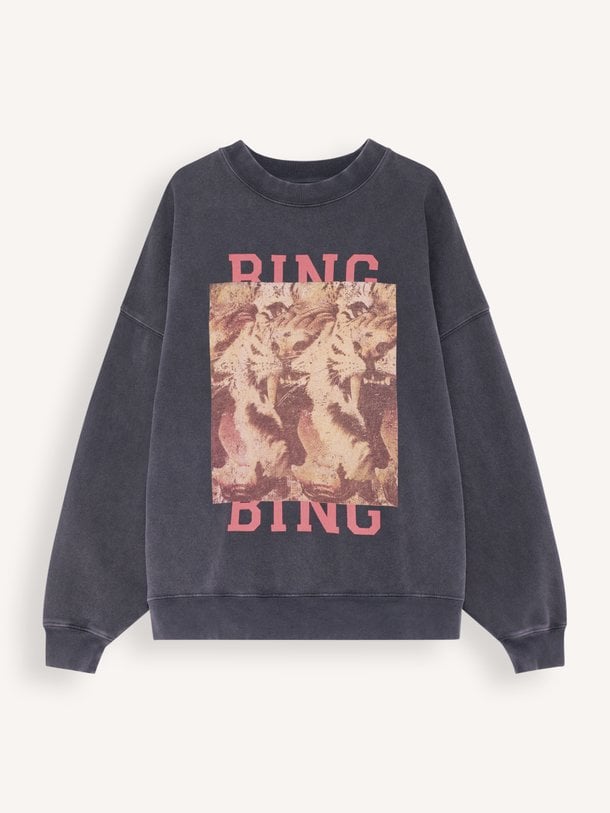 Katoenen sweater met print