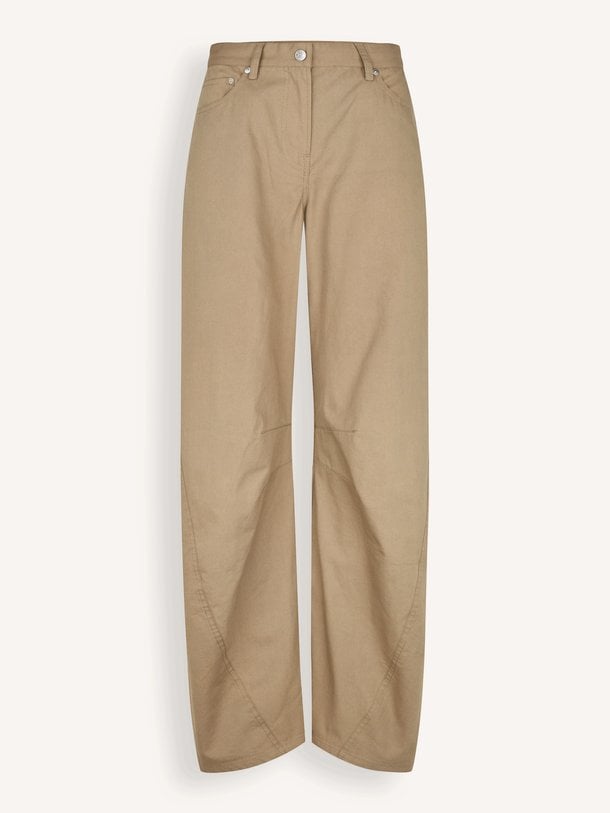 SAHARPO TROUSERS 16179 Sahapro, high waist barrel fit jeans