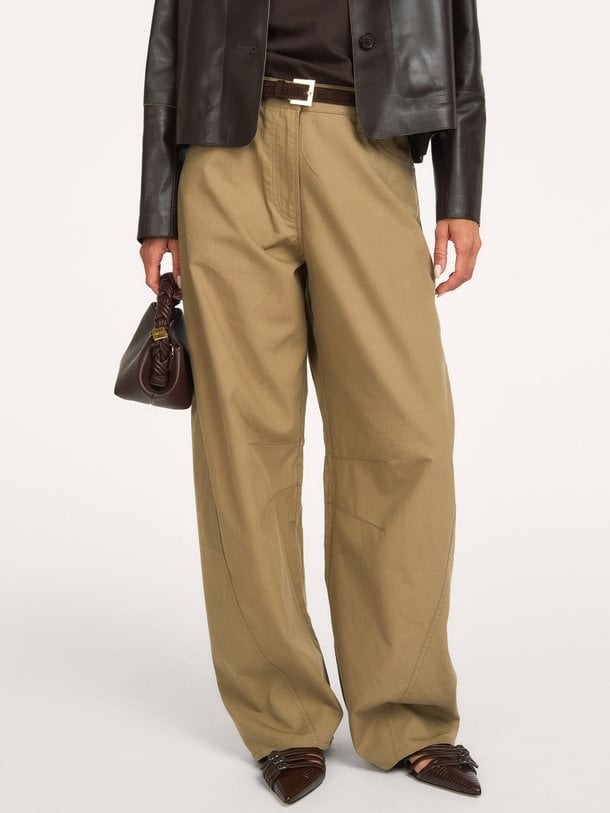 SAHARPO TROUSERS 16179 Sahapro, high waist barrel fit jeans