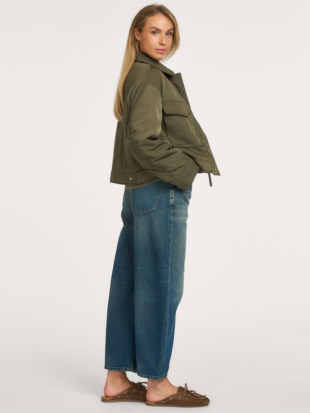 Geweven bomber jack